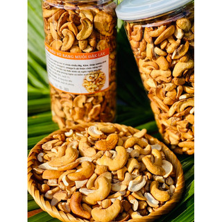  Combo 1kg Hạt điều vỡ rang muối   2 hũ  