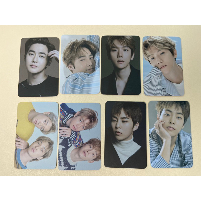(Hàng có sẵn bán 2 card/mem) EXO FLO official photocard