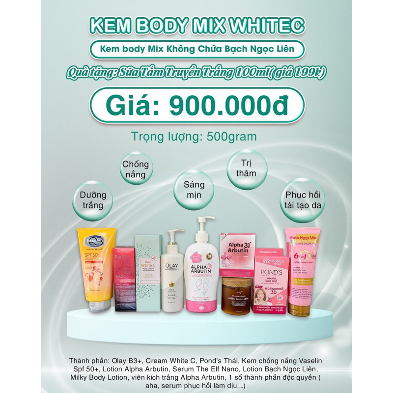 KEM BODY MIX 10% VITAMIN C