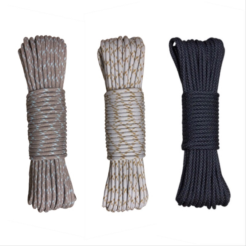 10 mét - Dây Dù 2.8mm tròn có lõi dùng căng lều, làm macrame, trang trí, cố định đồ vật