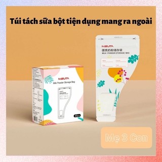 [Mua 1 hộp tặng 1 bút] Túi trữ sữa, túi đựng sữa bột Misuta (hộp 30 túi)