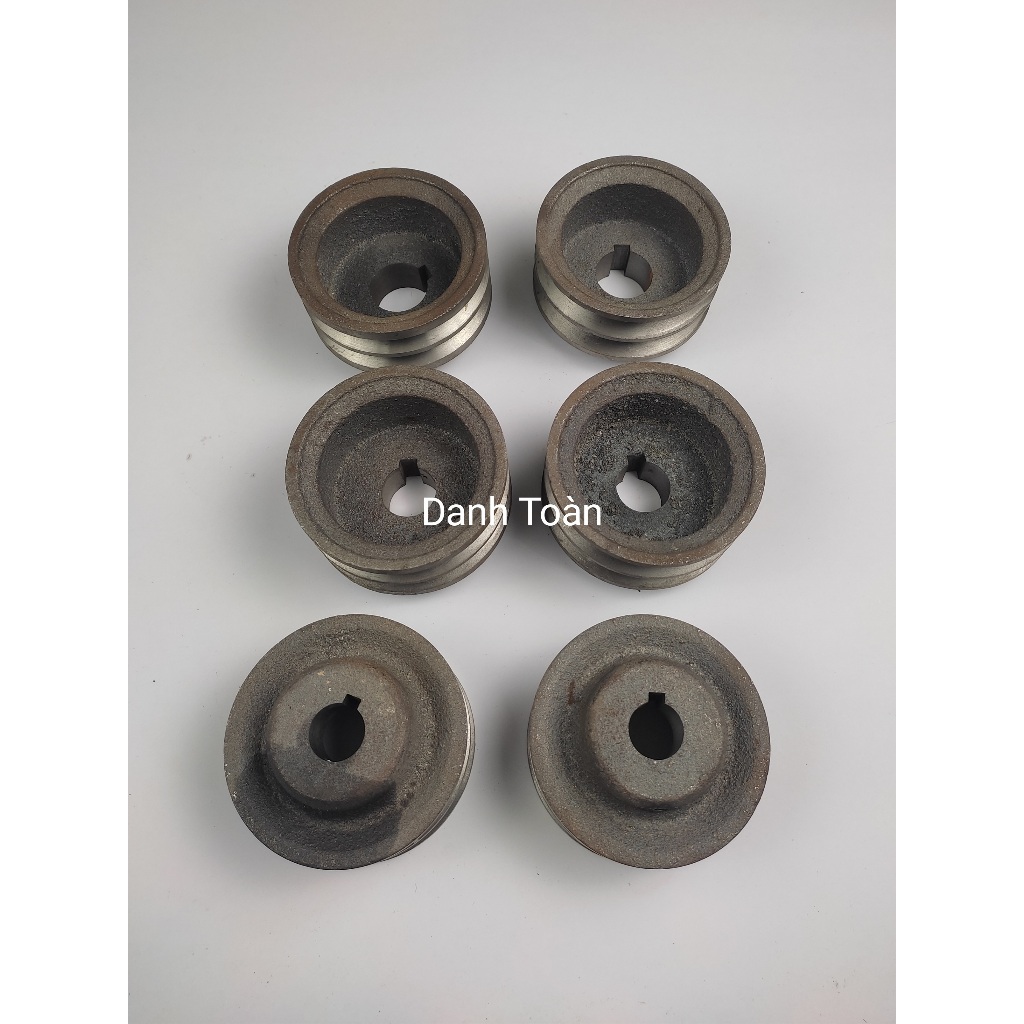 BULY GAN 9CM  2 RÃNH BẢNG A B LỖ 20MM 22MM 24MM 25MM 28MM 30MM