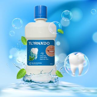 Nước súc miệng thơm miệng ngừa hôi miệng thảo mộc (mẫu mới)