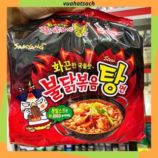 Bịch 5 gói mì nước gà cay Samyang Hàn Quốc 145g