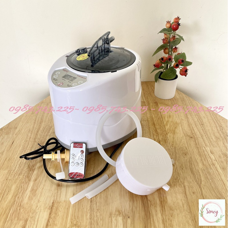 Nồi Xông Hơi, Máy Xông Hơi Hero, Nồi Xông Hơi Điện Cao Cấp Dùng Cho Gia Đình, Spa Dung Tích 2L, 3L, 4L