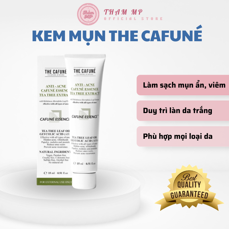 Kem Giảm Mụn Và Thâm Cafuné Essence 15gr