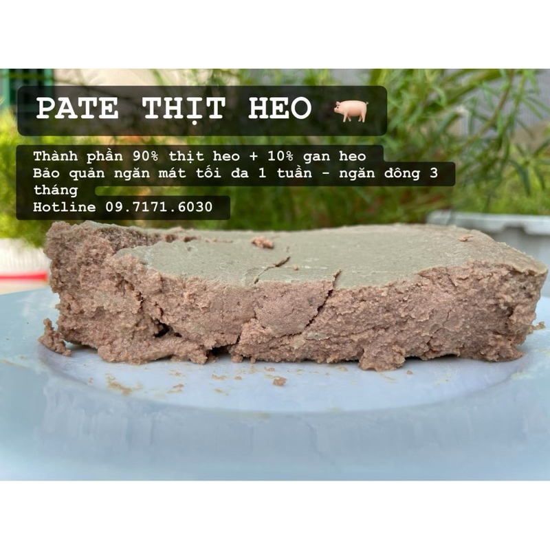 500G PATE TƯƠI CHO CHÓ MÈO NHIỀU VỊ