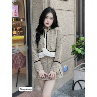 Sét dạ phối tơ bèo cao cấp