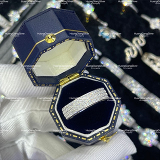 Nhẫn ngón trỏ full đá Bạc s925 - HuongGiangSilver