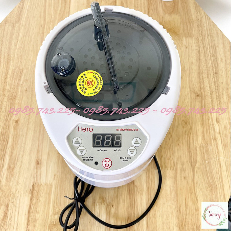 Nồi Xông Hơi, Máy Xông Hơi Hero, Nồi Xông Hơi Điện Cao Cấp Dùng Cho Gia Đình, Spa Dung Tích 2L, 3L, 4L