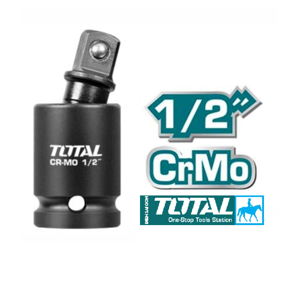 Đầu lắc léo nối tuýp 1/2inch Thép Cr-MO Total THHIUJ0121