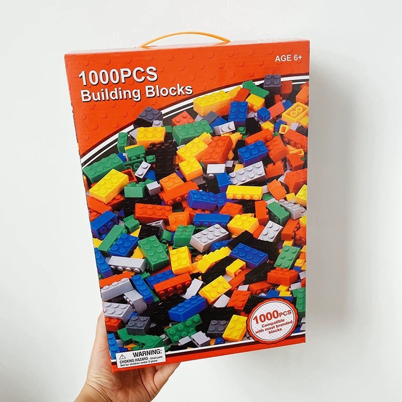 Đồ Chơi Xếp Hình 1000 Chi Tiết Lego Xếp Hình Lắp Ghép Đa Dạng Giành Cho Bé, Giúp Bé Phát Triển Trí Não