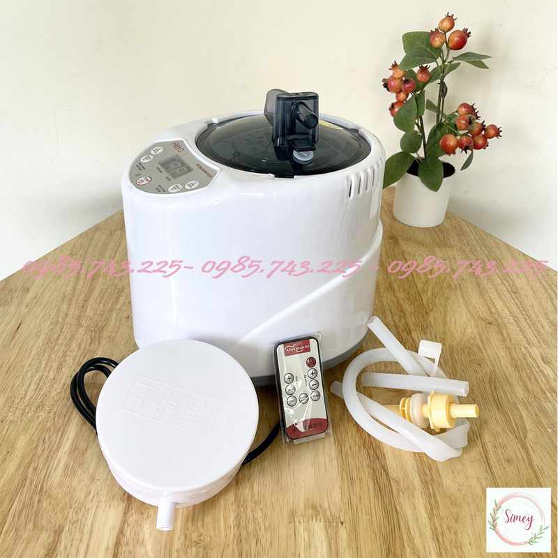 Nồi Xông Hơi, Máy Xông Hơi Hero, Nồi Xông Hơi Điện Cao Cấp Dùng Cho Gia Đình, Spa Dung Tích 2L, 3L, 4L