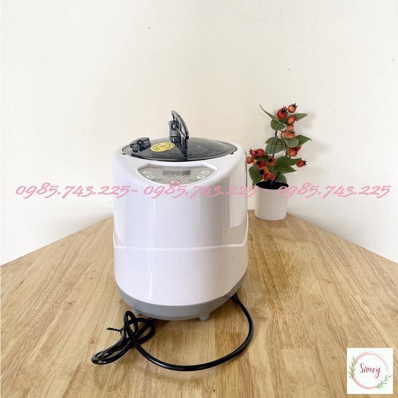 Nồi Xông Hơi, Máy Xông Hơi Hero, Nồi Xông Hơi Điện Cao Cấp Dùng Cho Gia Đình, Spa Dung Tích 2L, 3L, 4L