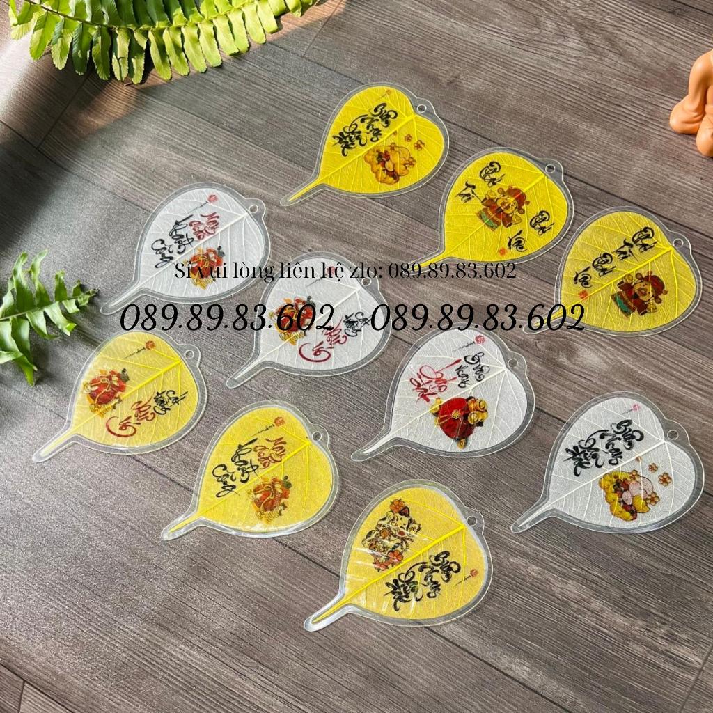 Lá Bồ Đề Thư Pháp ,Quà Tặng Ý Nghĩa Cho Bạn Bè Người Thân - Để Ốp DT