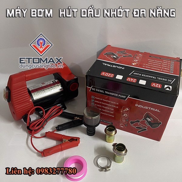Máy bơm hút chất lỏng, dầu nhớt nhiên liệu đa năng