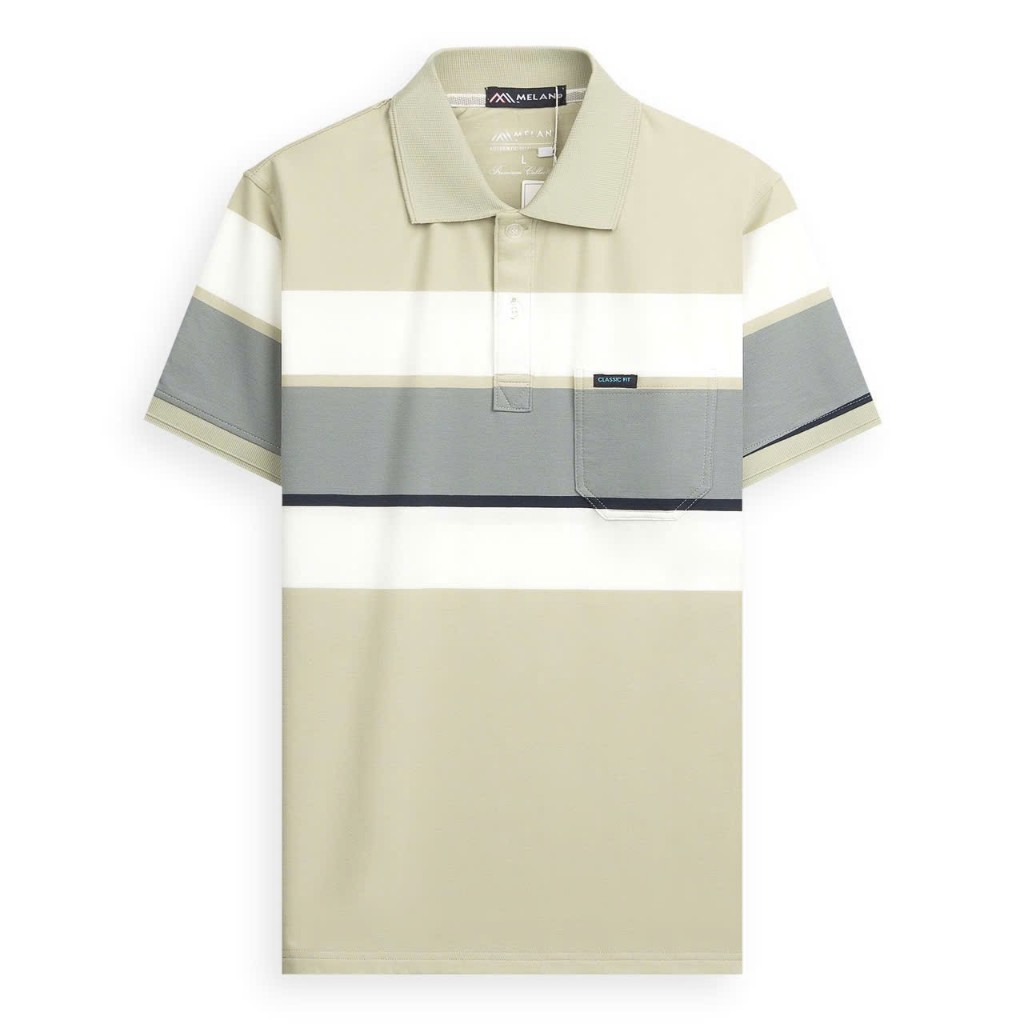 Áo  Polo nam trung niên có túi BIG SIZE 90KG⚡️ Hàng VNXK ⚡️cổ bẻ vải cá sấu Cotton xuất xịn, chuẩn đẹp