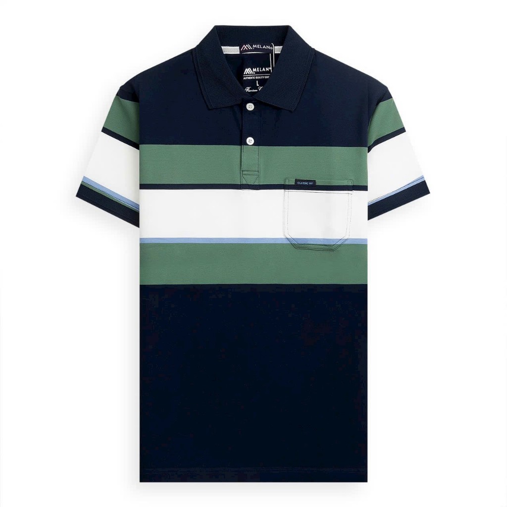 Áo  Polo nam trung niên có túi BIG SIZE 90KG⚡️ Hàng VNXK ⚡️cổ bẻ vải cá sấu Cotton xuất xịn, chuẩn đẹp