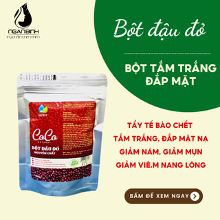 Bột đậu đỏ nguyên chất dưỡng da trắng hồng, mềm mại