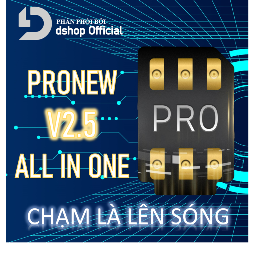Sim ghép ProNew V2.x Bản mới nhất fix tất cả các lỗi của iPhone Lock sóng ổn định