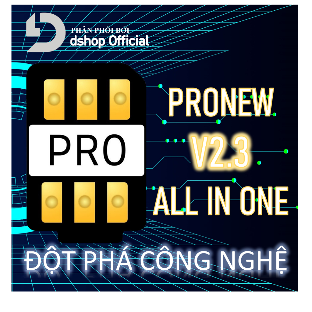 Sim ghép ProNew V2.x Bản mới nhất fix tất cả các lỗi của iPhone Lock sóng ổn định