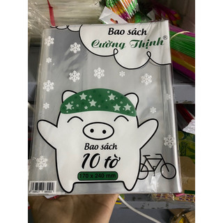 Bao sách cường thịnh 1 xấp 10 tờ