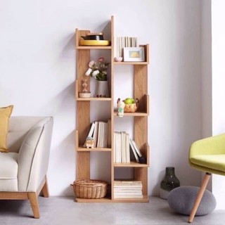 Kệ sách gỗ hình cây 🔥miễn ship🔥 xương rồng đa tầng phong cách hiện đại xịn xò