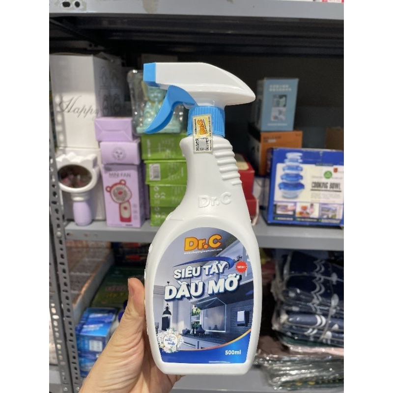 [ Mẫu Mới Nhất] Siêu Tẩy Dầu Mỡ Thương Hiệu DR.C