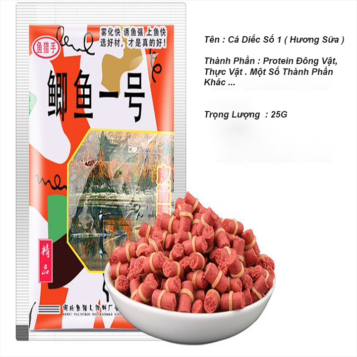 KhaLy Mồi Câu Cá Dạng Viên Kèm Chun Cực Kỳ Nhạy, Gồm Đủ Hương Vị Thơm Bén Cá MC-19