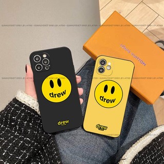 Ốp lưng iphone viền vuông TPU Drew House