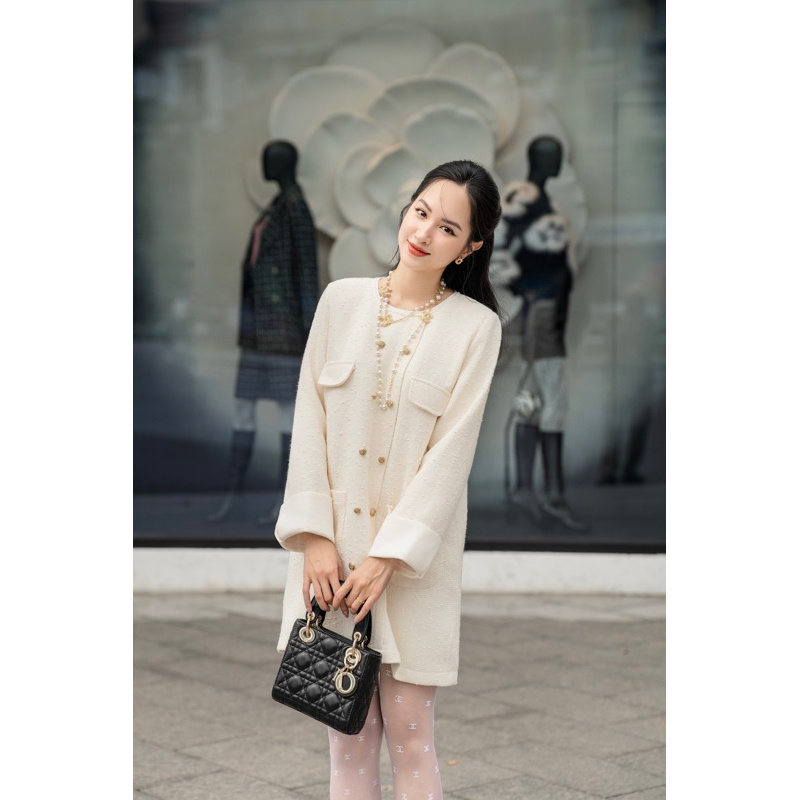 Váy dạ tweed Nala dress