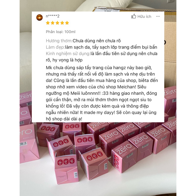 Sáp tẩy trang Clean It Zero Cleansing Balm 😍💯