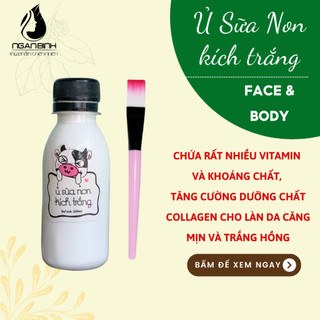 Cream Ủ sữa non làm trắng da con bò,ủ con bò