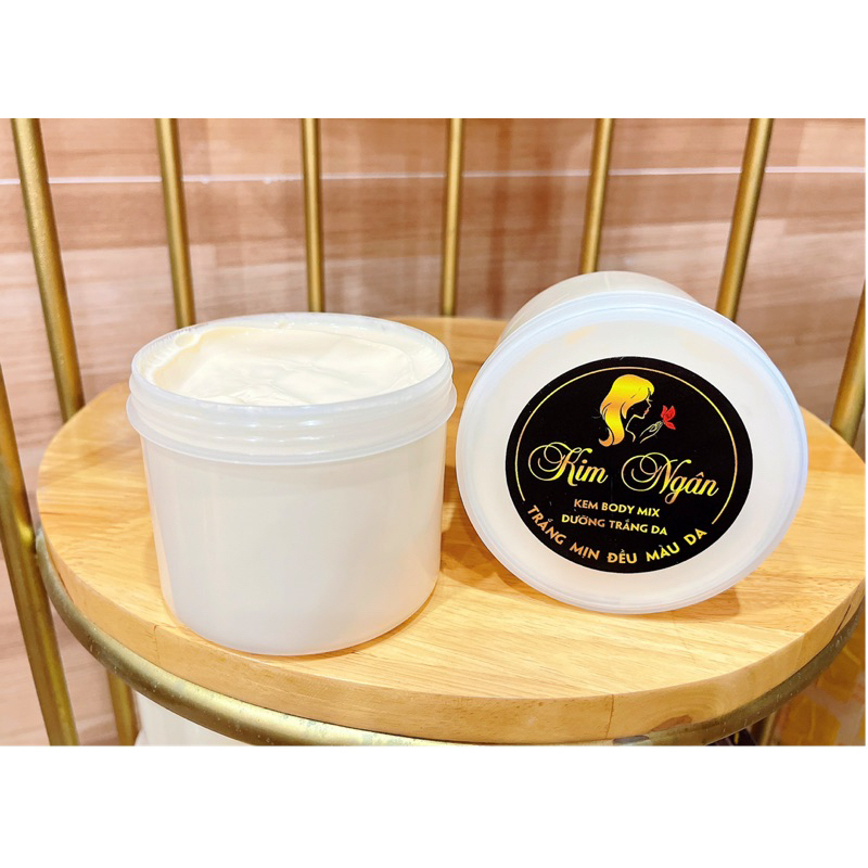 KEM BODY MIX TRẮNG DA (hủ 500g) KIM NGÂN