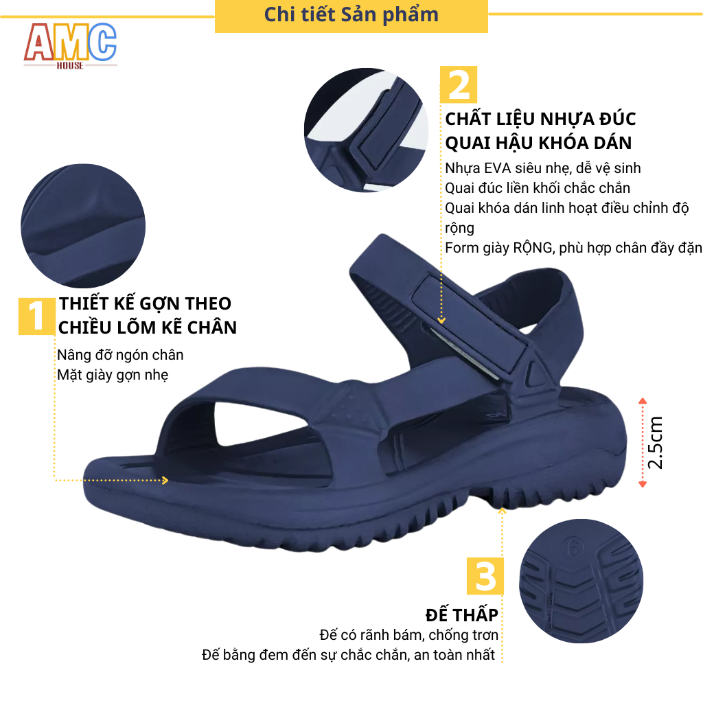 Giày Sandal bé gái nhựa đúc siêu nhẹ Monobo - Quest kids 2 3 5 (SIZE 31-33)