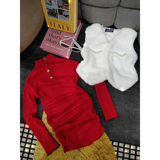 Set body + khoác lông cho bé gái