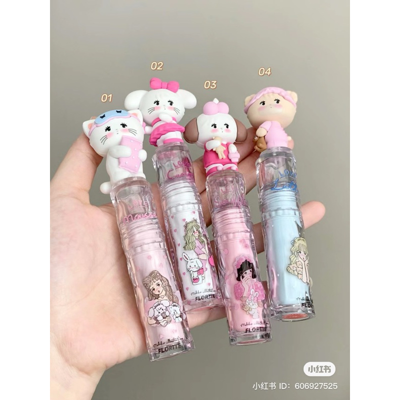Son Bóng Chống Dính, Nhẹ Và Lâu Trôi FLORTTE x Mikko Floria Soft Party