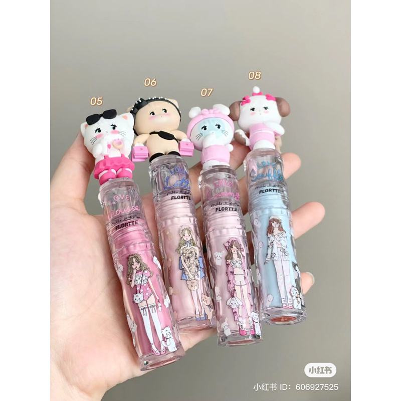 Son Bóng Chống Dính, Nhẹ Và Lâu Trôi FLORTTE x Mikko Floria Soft Party