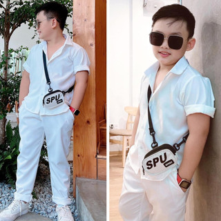  Quần tây dài áo trắng cạp lưng thun có đỉa quần mặc phối áo sơ mi áo phông áo dài cực phong cách size nhỏ size lớn 