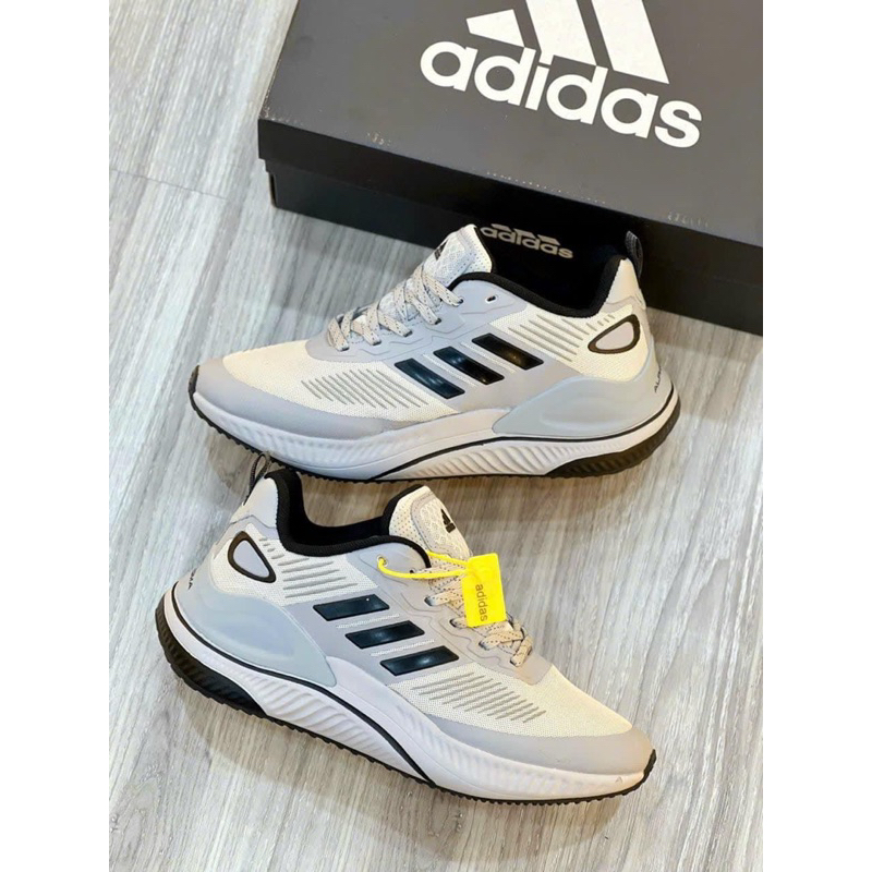 Giày thể thao sneaker alphamagma xám đen 2022
