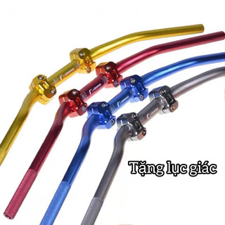 Ghi đông trung quốc 28mm và cùm nâng rizoma tặng lục giác
