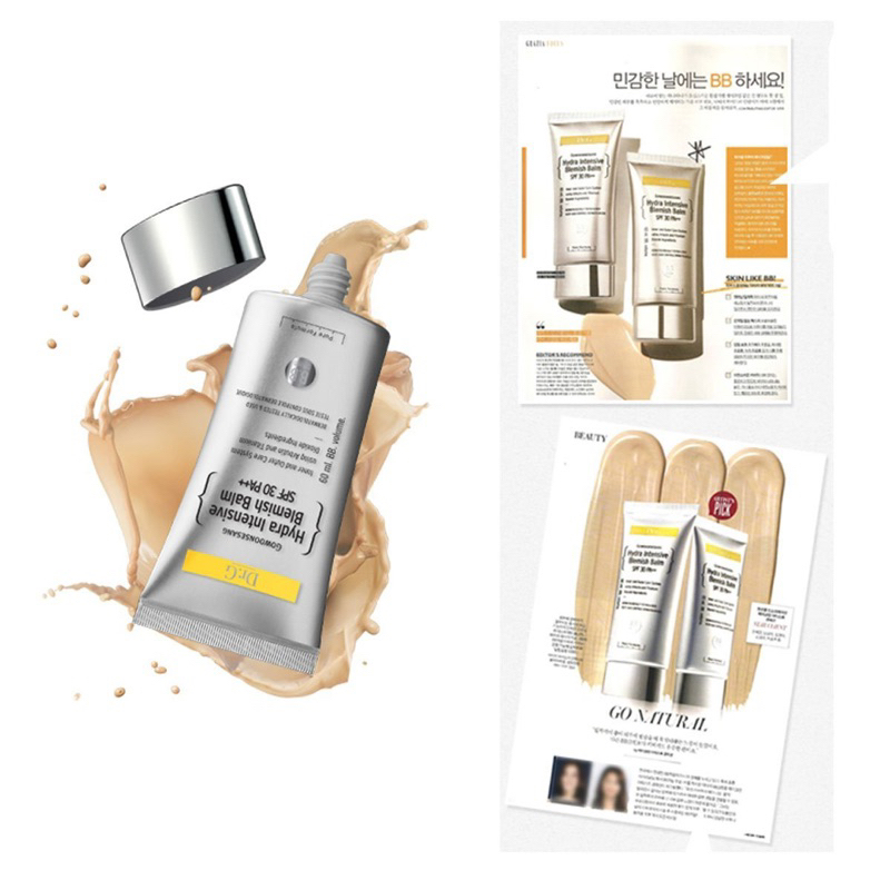 Kem Chống Nắng Dưỡng Trắng Và Nâng Tông Da DR G Hydra Intensive Blemish Balm  SPF 30 PA++