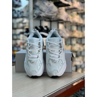 🔥Ảnh thật🔥 Giày sneaker m2k trắng gót đen