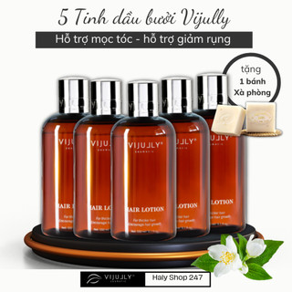 5 CHAI XỊT KÍCH MỌC TÓC 100% THÀNH CÔNG DÀNH CHO NAM VÀ NỮ (Tinh dầu bưởi Vijully nguyên chất 100%)