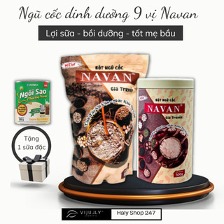 Ngũ cốc lợi sữa NAVAN sữa về nhiều – bồi bổ sức khỏe nguồn sữa dồi dào ( kèm quà tặng theo số lượng )
