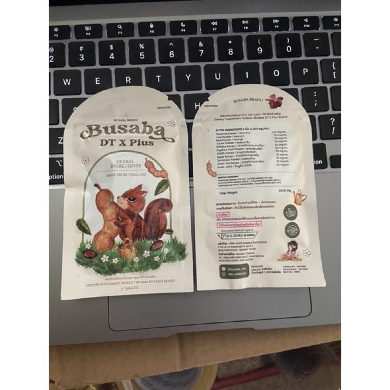 Combo 5 gói  khử mỡ bụng busaba