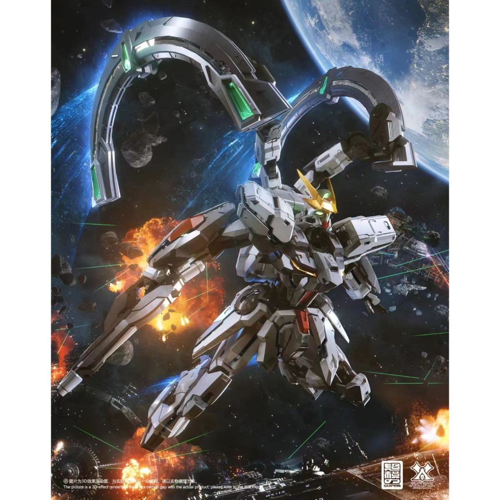 Mô Hình Lắp Ráp MG 1/100 Glory Plastic Model Kít Super Evolution