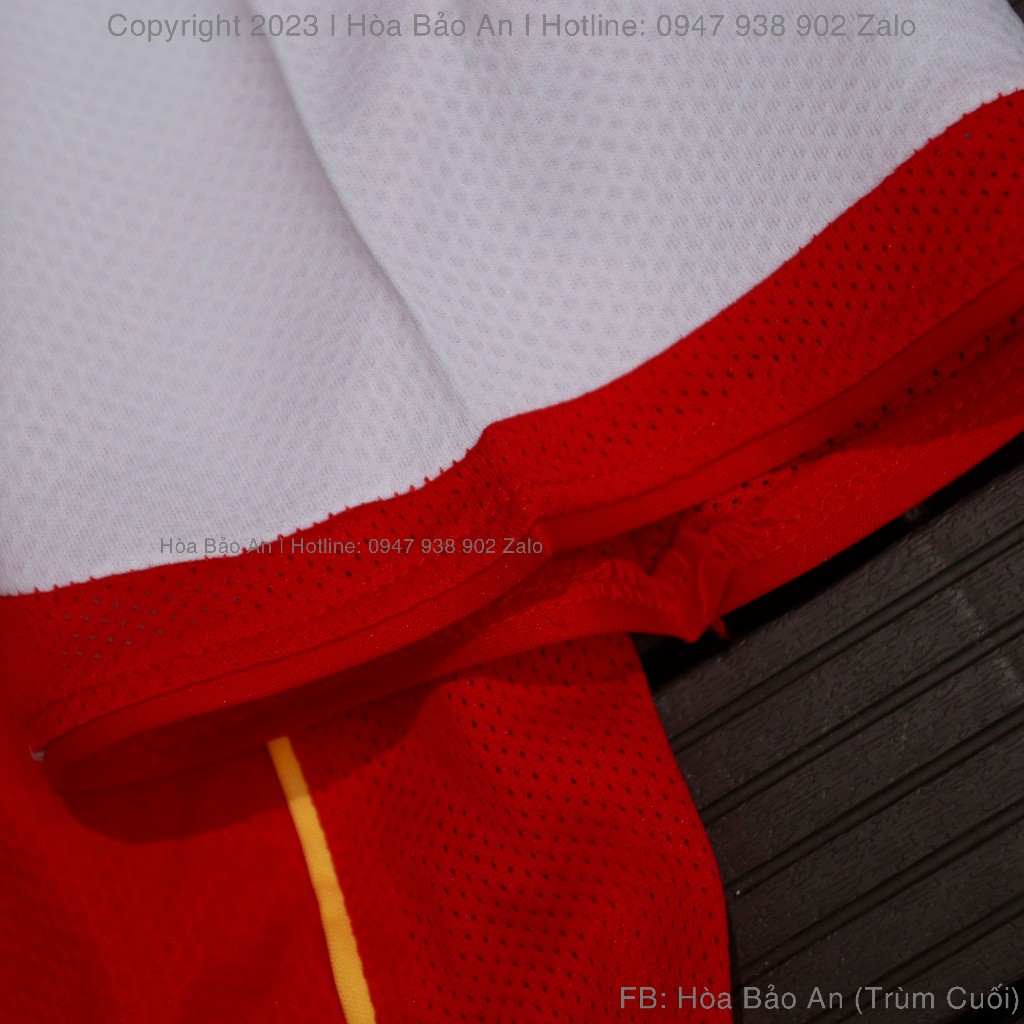 Set Bộ Quần Áo Bóng Đá, Đồ Đá Banh Retro Arsenal mùa 2004/2005 Sân Nhà - Áo Arsenal phong cách retro henry số 14