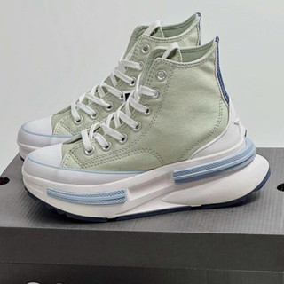 Giày Converse Run Star Legacy CX Platform Green 2023, converse cao cổ màu đen dành cho nam nữ