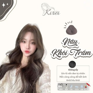  Thuốc Nhuộm Tóc Màu NÂU KHÓI TRẦM Không Cần Tẩy| Kireihair Kirei Hair KIREIHAIR 